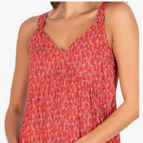 Joie “Tea Rose” Maxi Dress  100% cotton sleeveless sz M - Picture 2 of 8